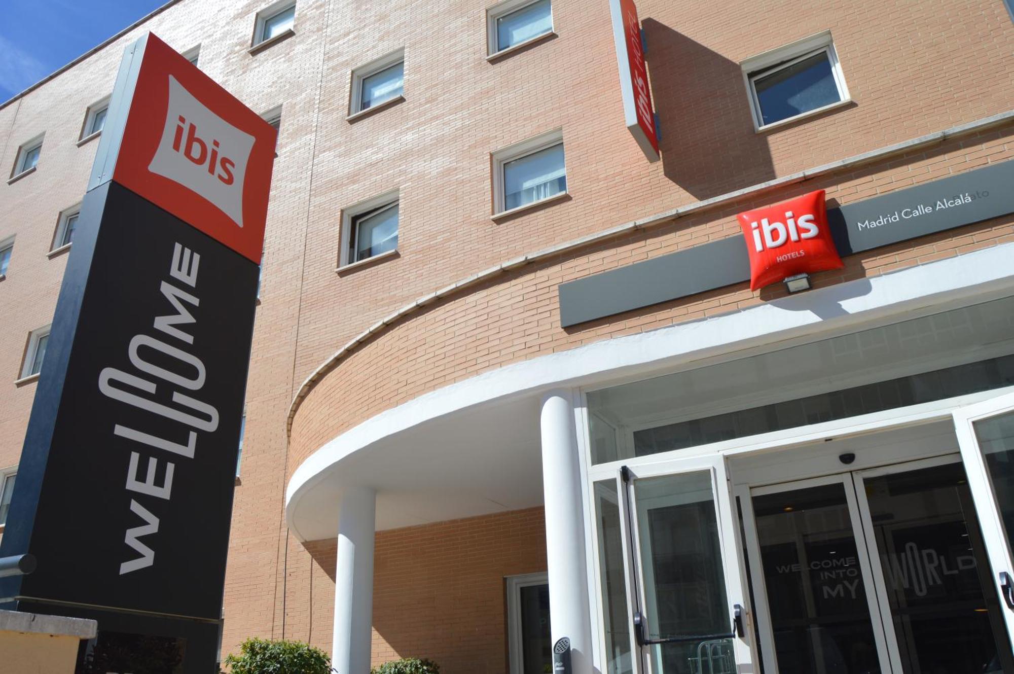 Ibis Madrid Calle Alcala Exteriör bild